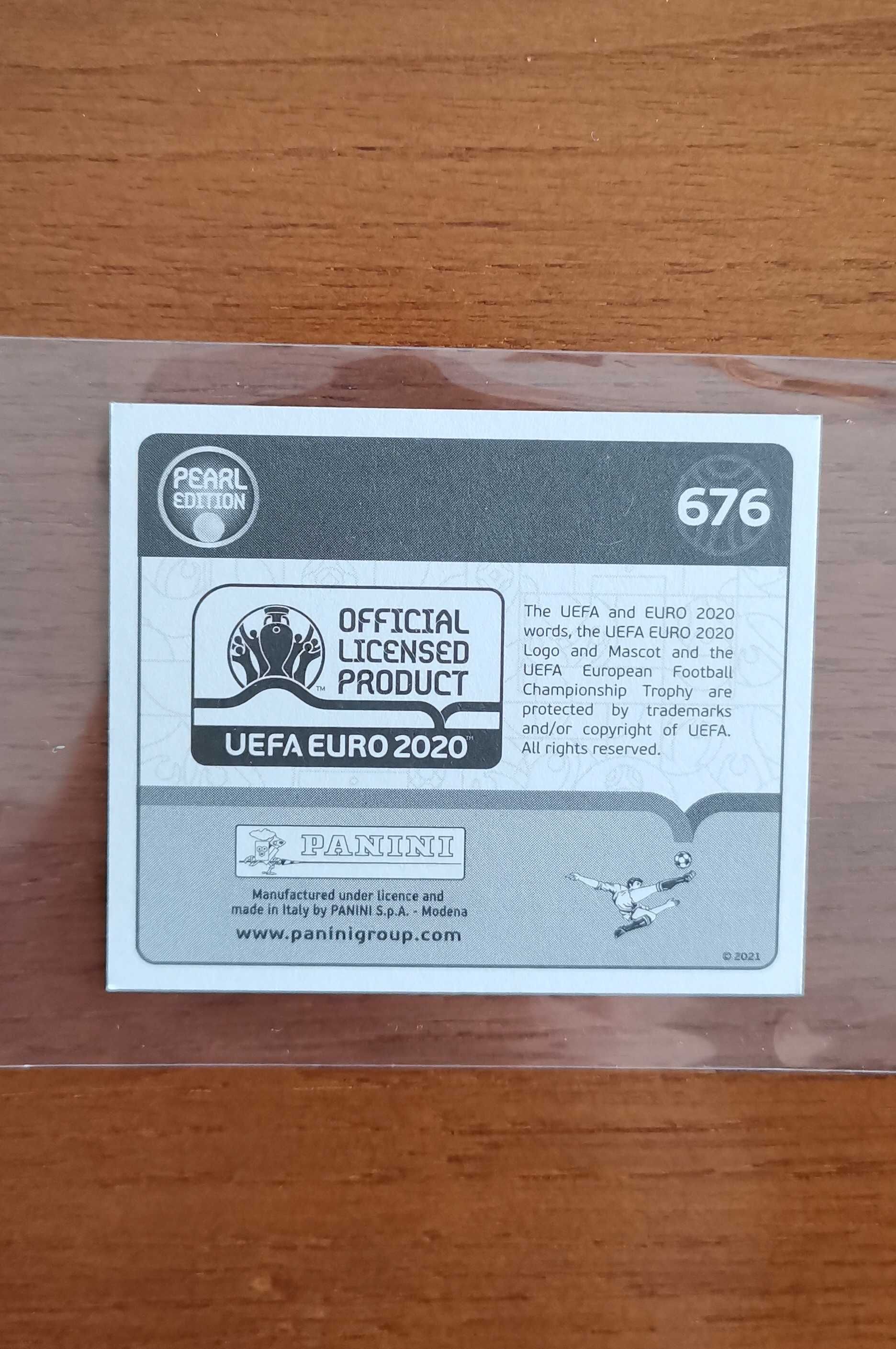 Cromo Cristiano Ronaldo - Euro 2020 - Pearl Edition