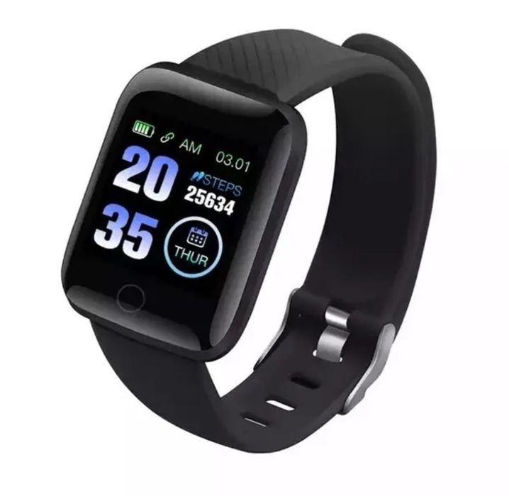 Nowy zegarek smartwatch damski męski czarny jak Apple