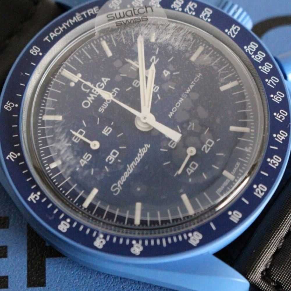 Omega x Swatch Neptune SO33N100 - Głębinowy Blask w Bio-Ceramice 2024