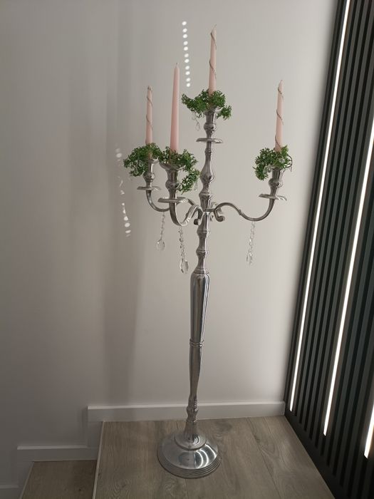 Świecznik glamour XXL