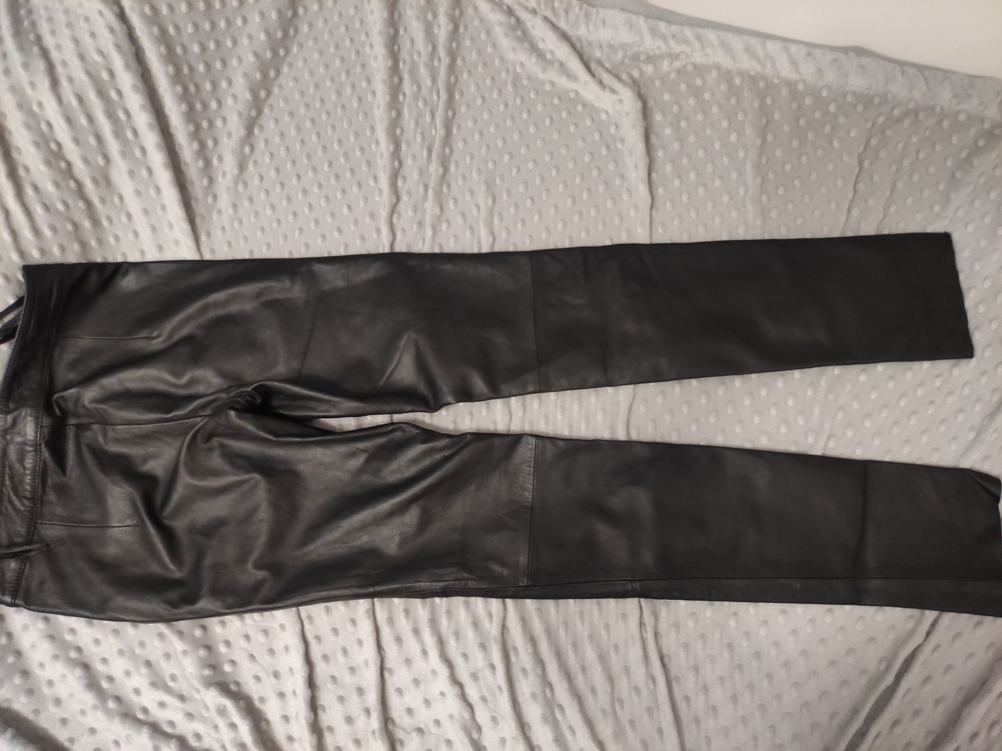 Spodnie skórzane Isaco&Kawa