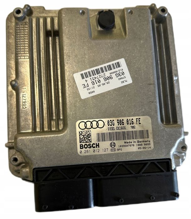 Komputer Sterownik Silnika Audi A4 B7 1.9 TDI 0281012127 03G906016FE
