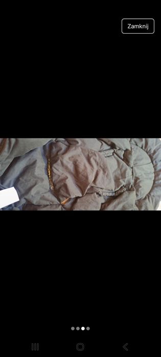 Śpiworek z pierzem wełna do fotelika Voksi wool feather