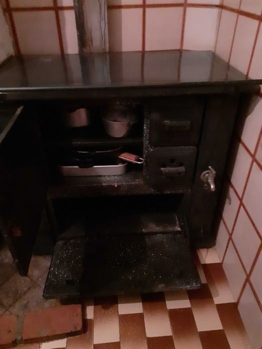 Fogão a lenha de ferro fundido