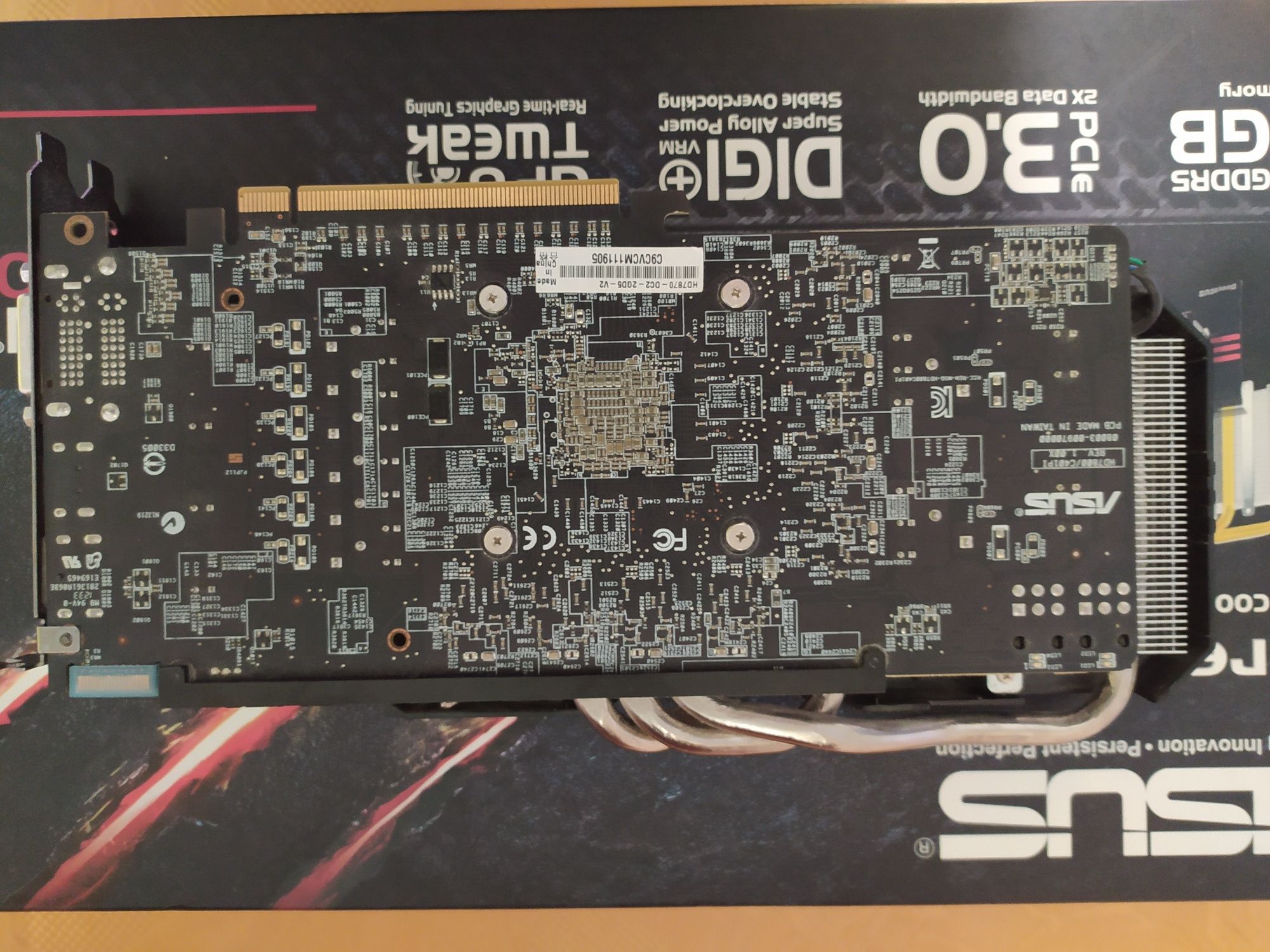 Відеокарта Asus radeon hd7870