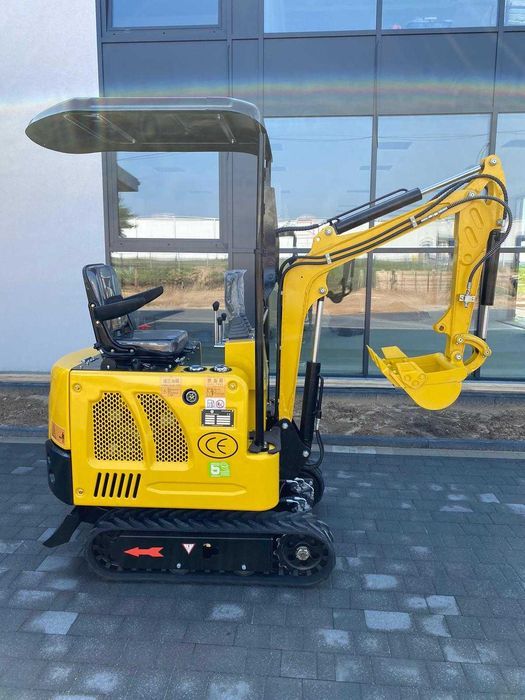 Minikoparka LEASING Nowa minikoparka + osprzęt Günter GG800 Minikop