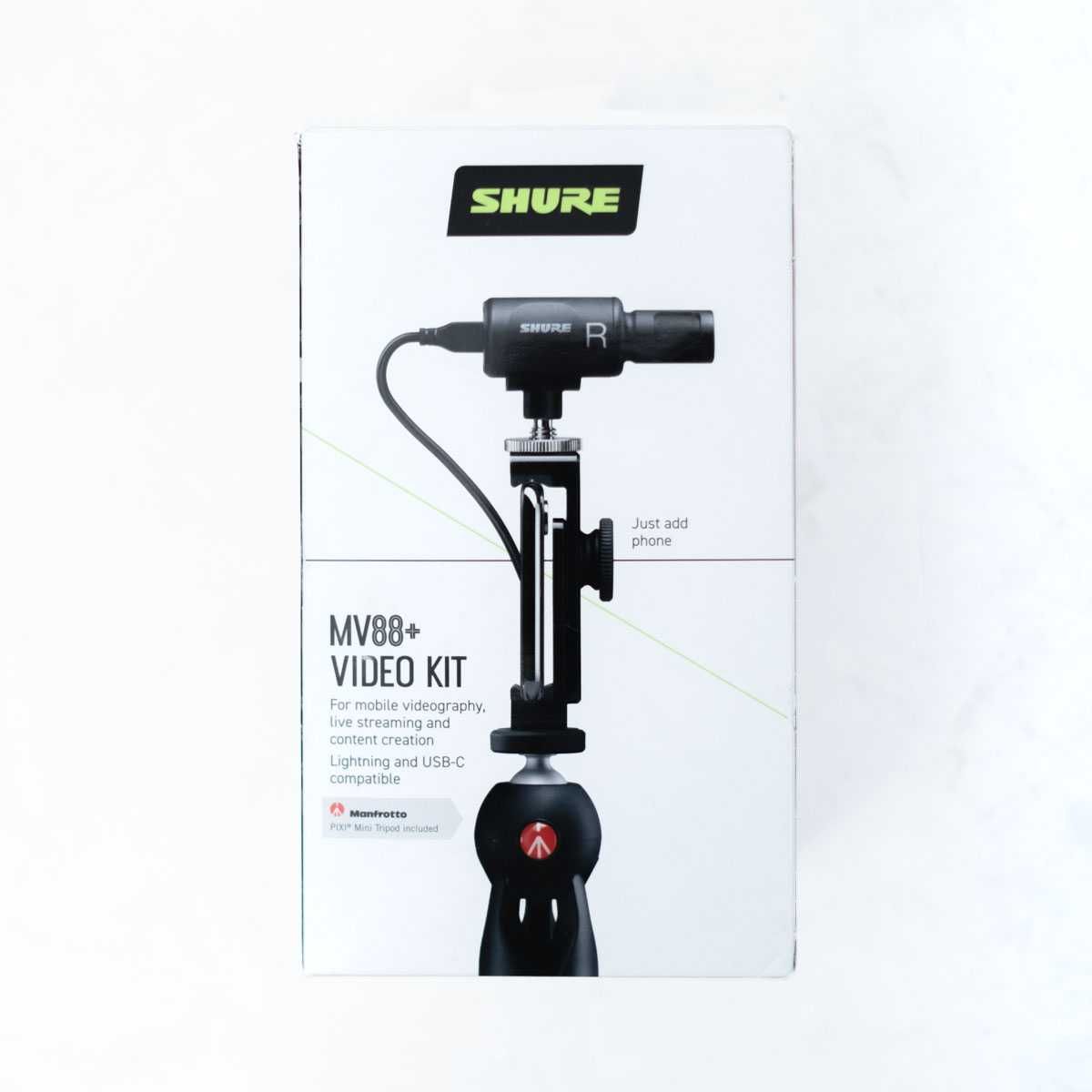 Направлений мікрофон Shure MV88+ для Iphone Android Lighning USB