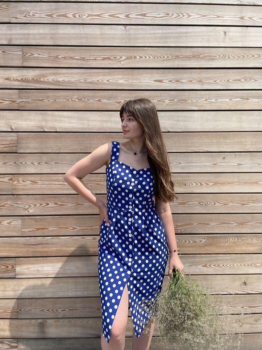 Сукня в горошок