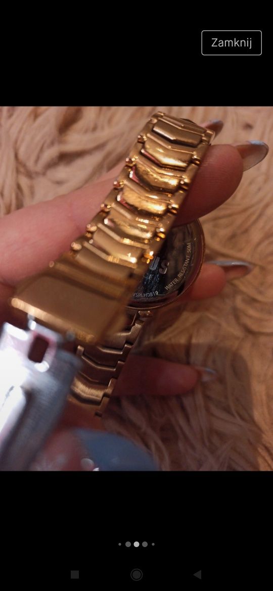 Versace Versus kwarcowy damski zegarek oryginał