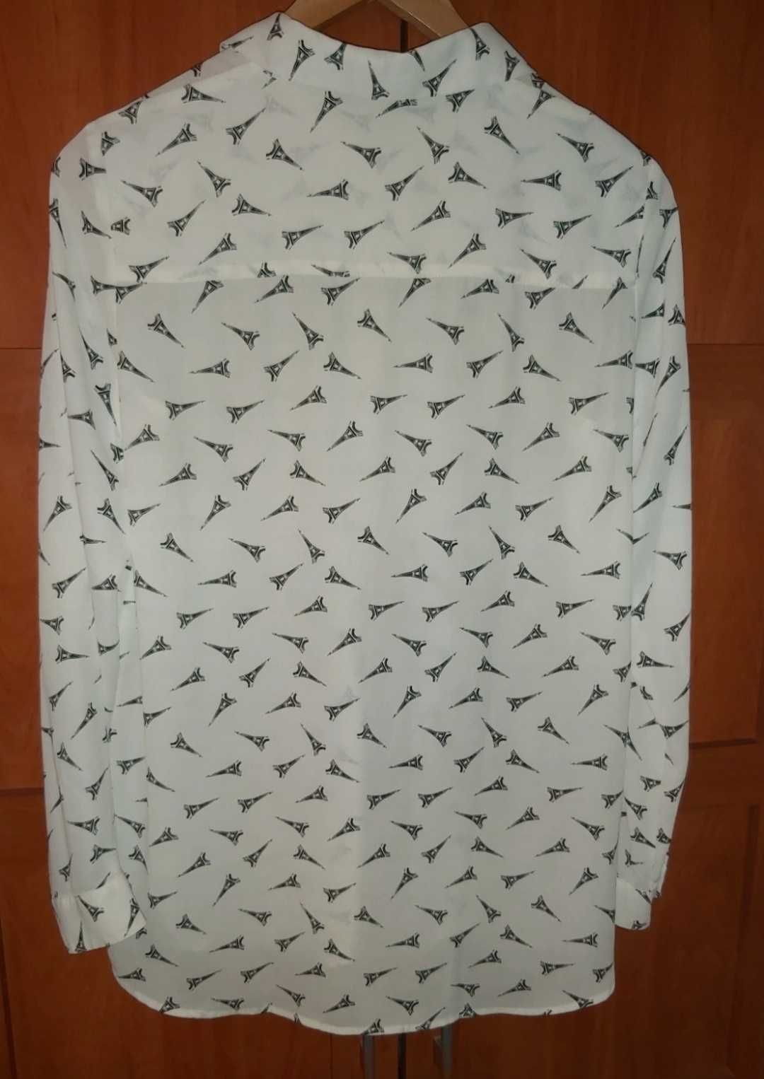 Koszula Mango S wieża Eiffla