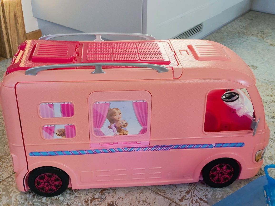 Barbie camper rozkładany