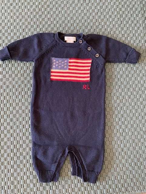 Vendo Babygrow Crochet Polo Ralph Lauren Original