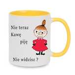 Kubek z nadrukiem Mała Mi, Muminki, Śmieszne, BCŻÓ-MI-077