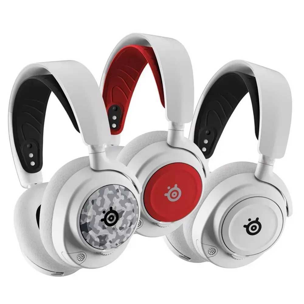 Ігрові бездротові навушники SteelSeries Arctis Nova 7P White Bundle