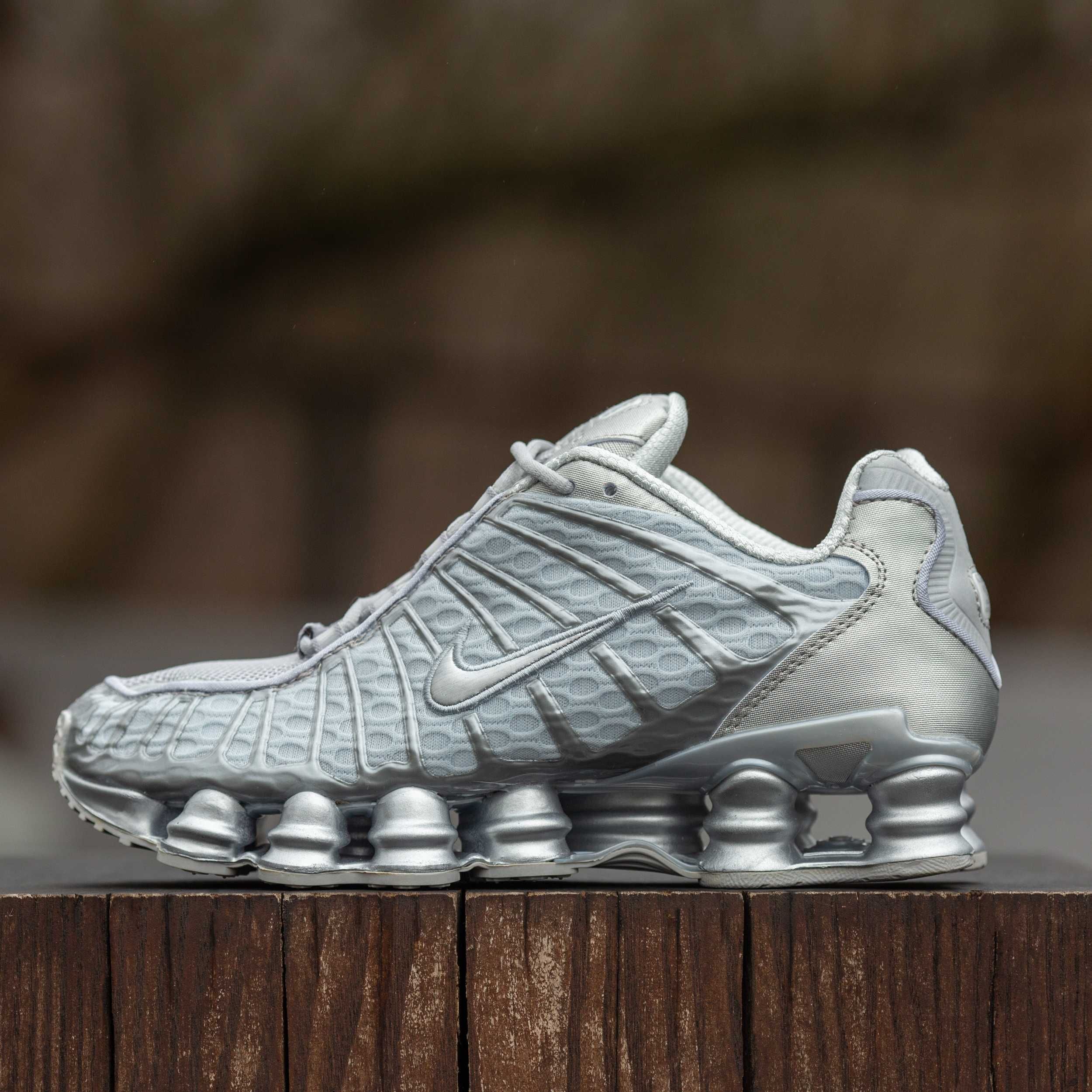 Кросівки Nike Shox TL Dark Silver premium