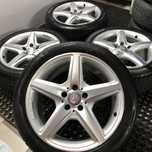 ORYGINALNE FELGI 5x112 18" Mercedes benz w218 cls NOWE opony Pirelli