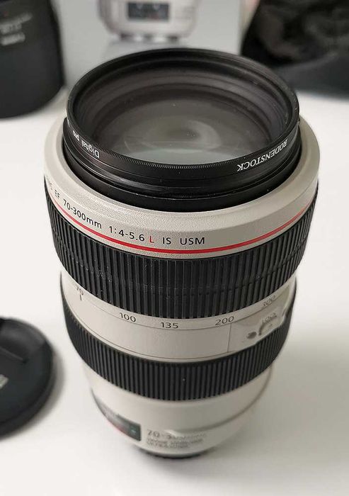 Canon EF 70-300MM F/4-5.6 IS L US gratis filtr UVM Piękny Stan