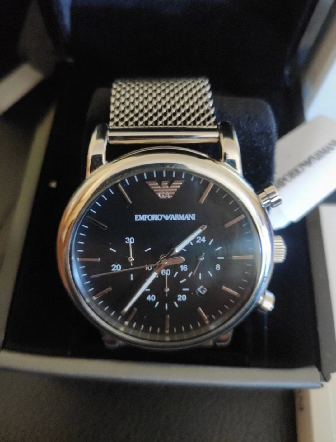 Relógio Emporio Armani cronógrafo