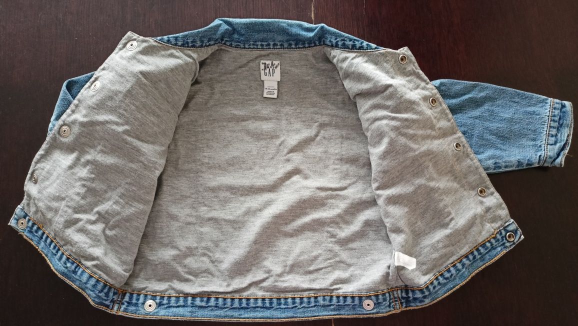 Bluza/kurtka cienka jeansowa BabyGAP 18-24 m. (86-92)