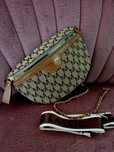 Torebka nerka damska dziewczęca crossbody materiałowa