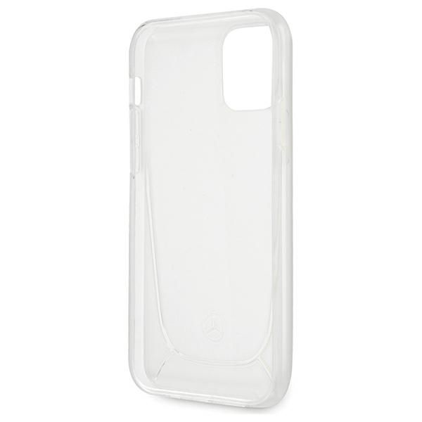 Etui Mercedes dla iPhone 12 Pro Max 6,7" - Transparentny Hardcase