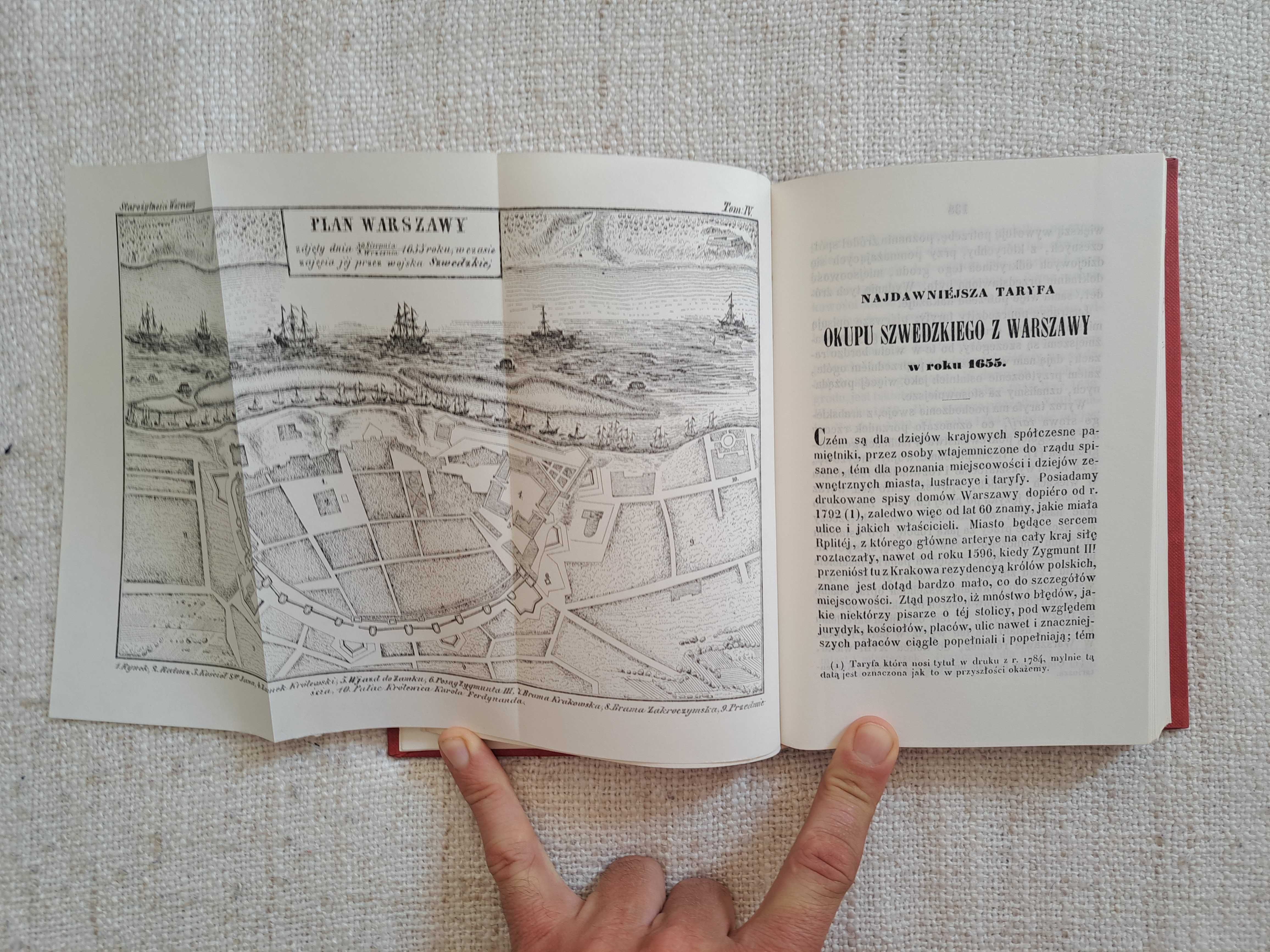 Starożytność Warszawy. Reprint z 1848 roku. Tom I - VI