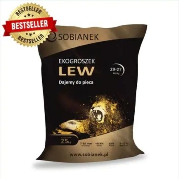 Ekogroszek Lew Sobianek pellet