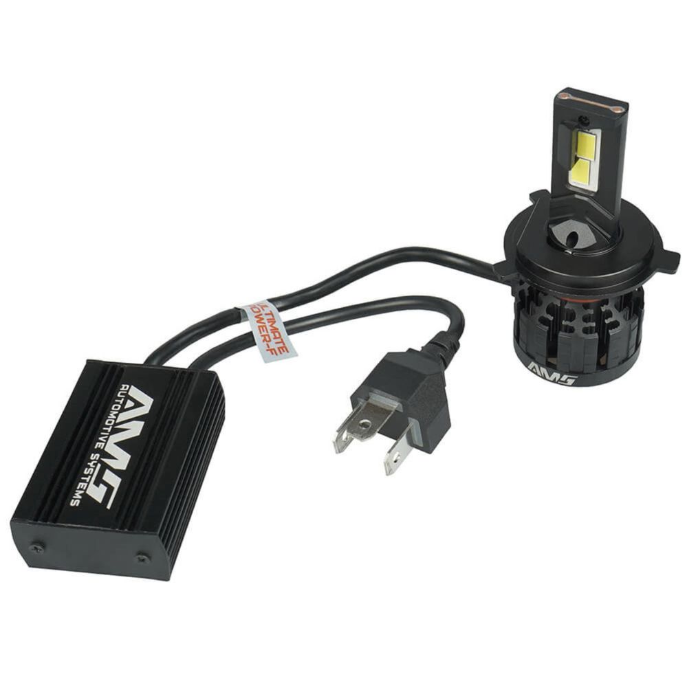 LED лампа AMS ULTIMATE Power-F H4 H/L 5500K Canbus