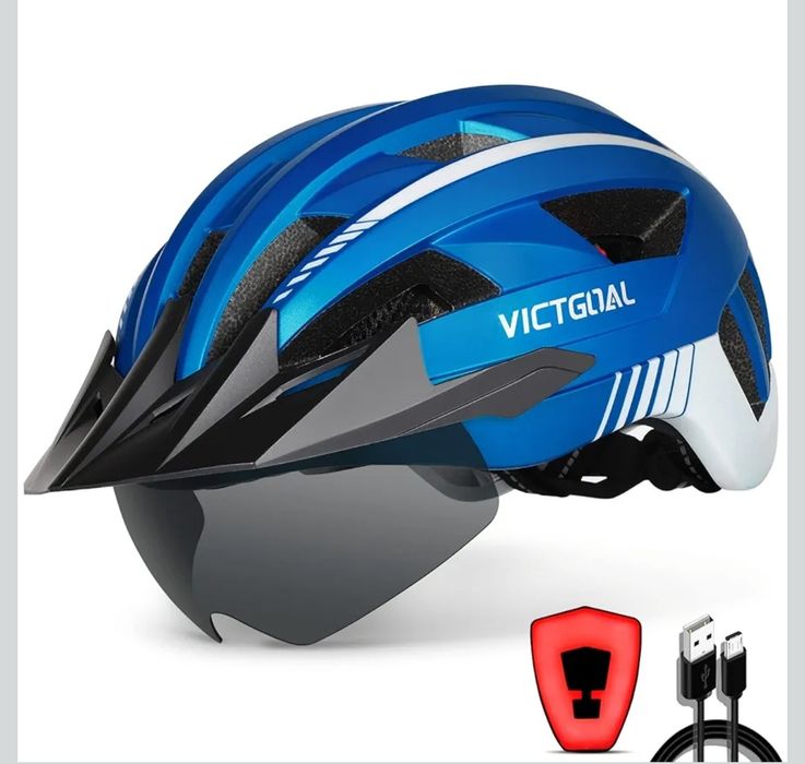 VICTGOAL Kask rowerowy dla mężczyzn i kobiet, MTB
