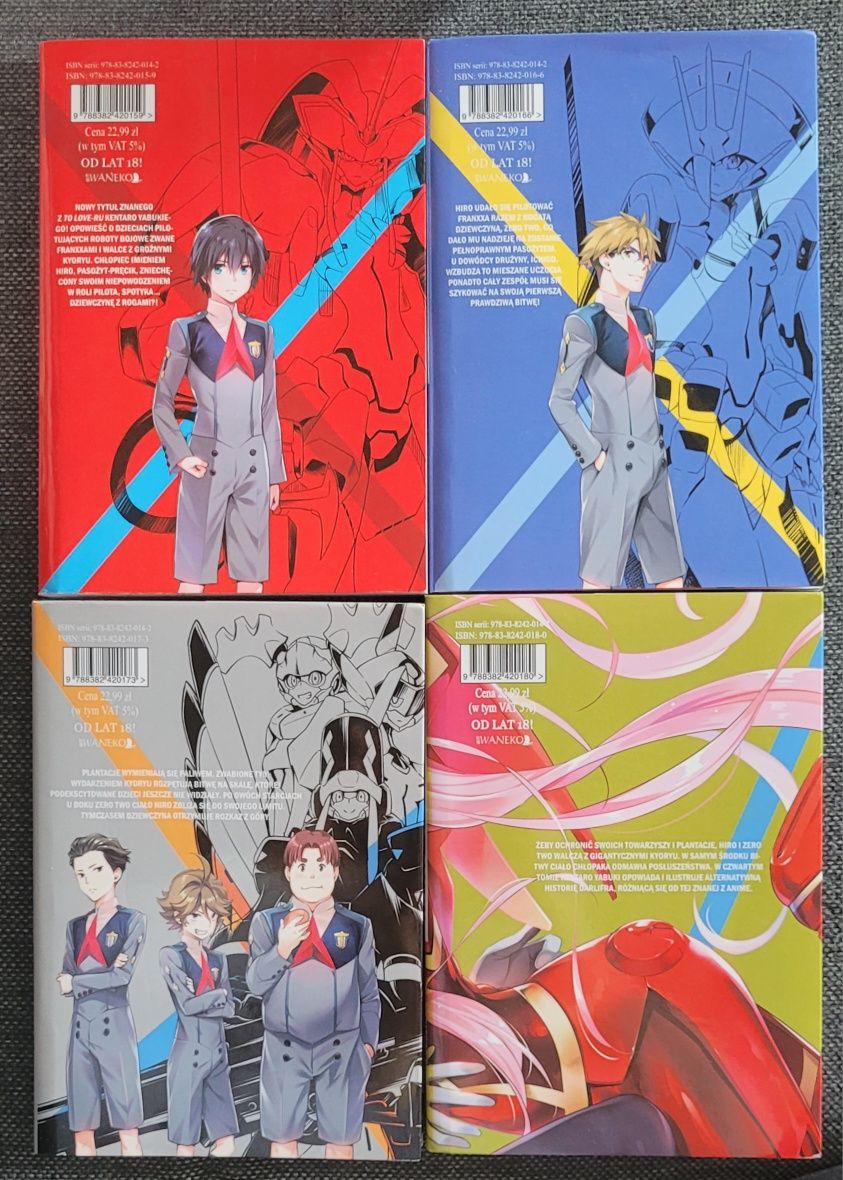 Mangi "darling in the franxx" 1-4