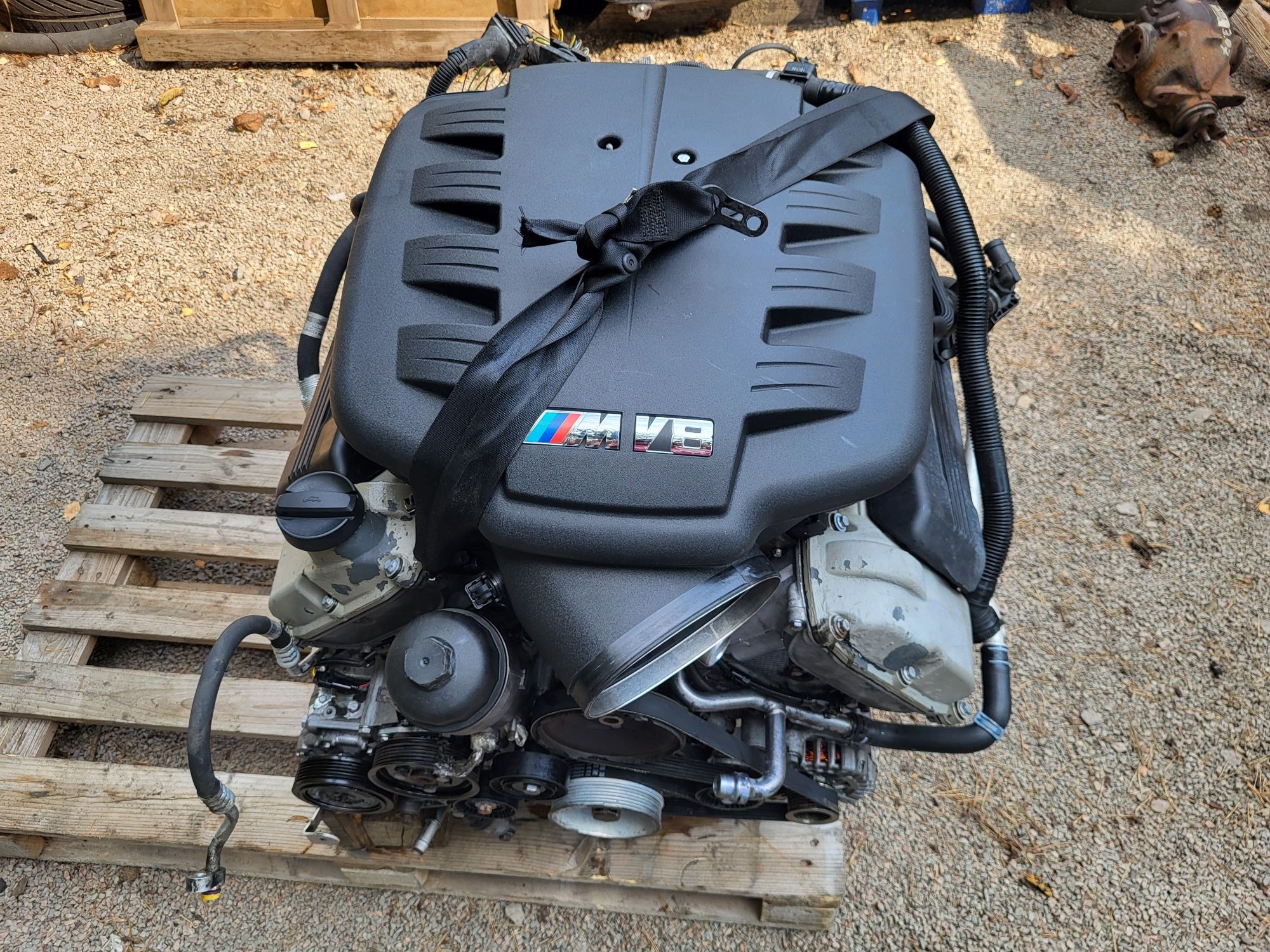 Silnik bmw m3 e92 e93 e90 v8 4.0 420km S65B40A Uszkodzony Kompletny