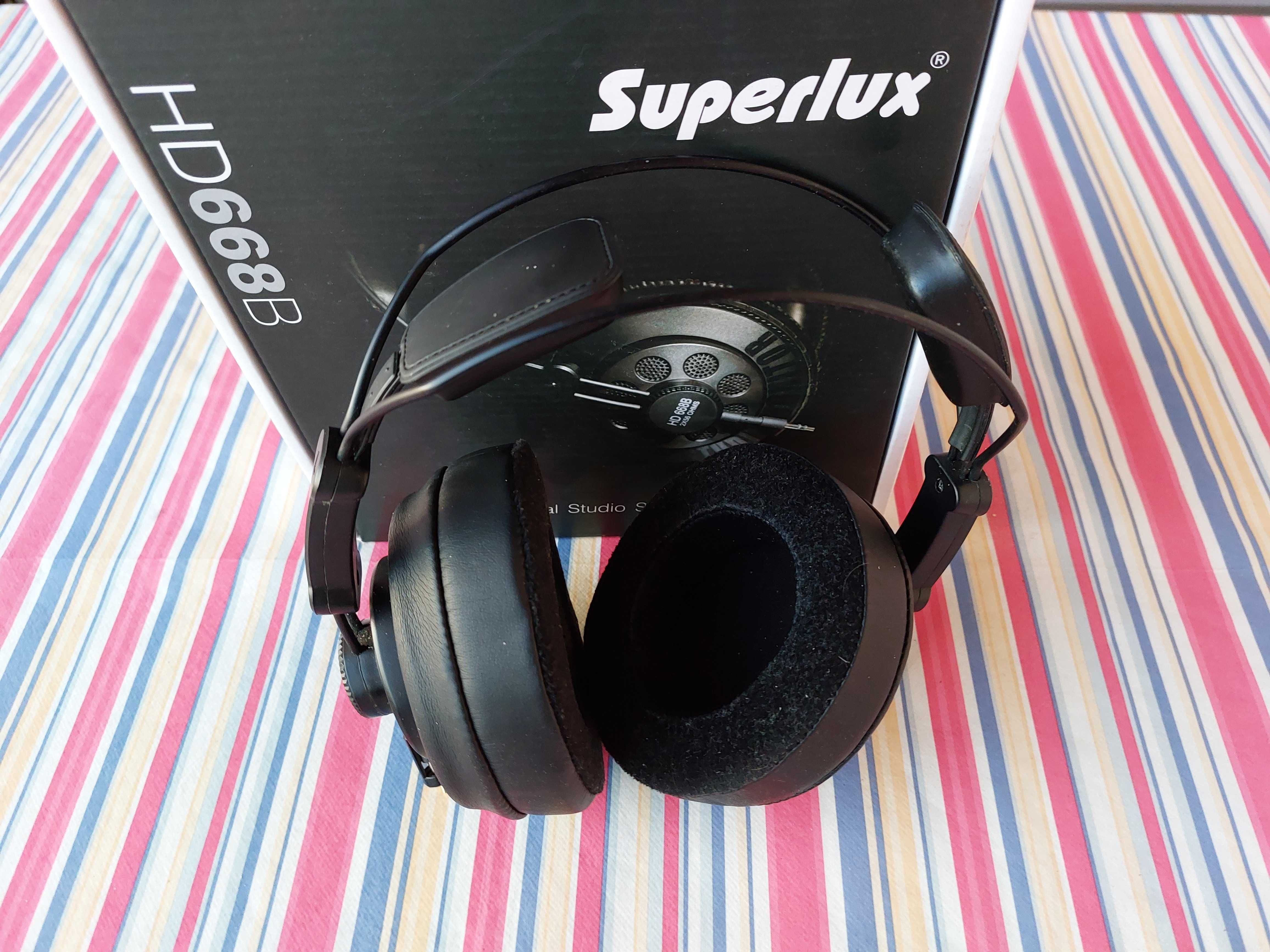 Superlux HD 668B + Brainwavz hybrid pads