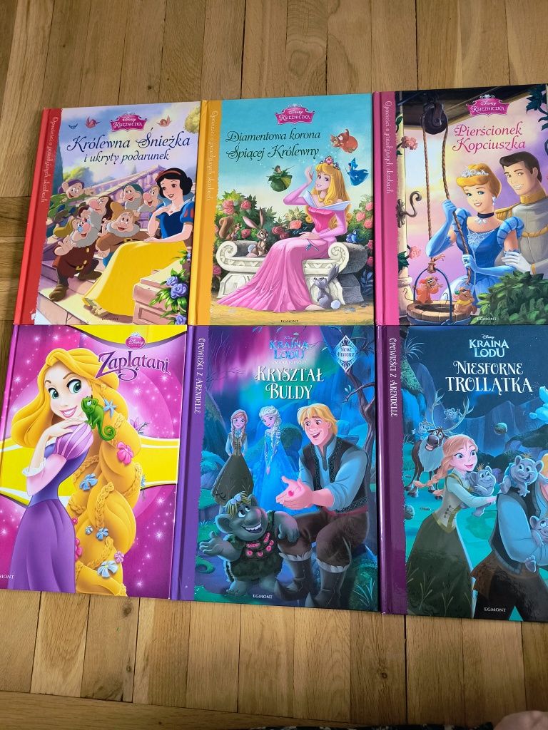 Ksiązki księżniczki Disney'a