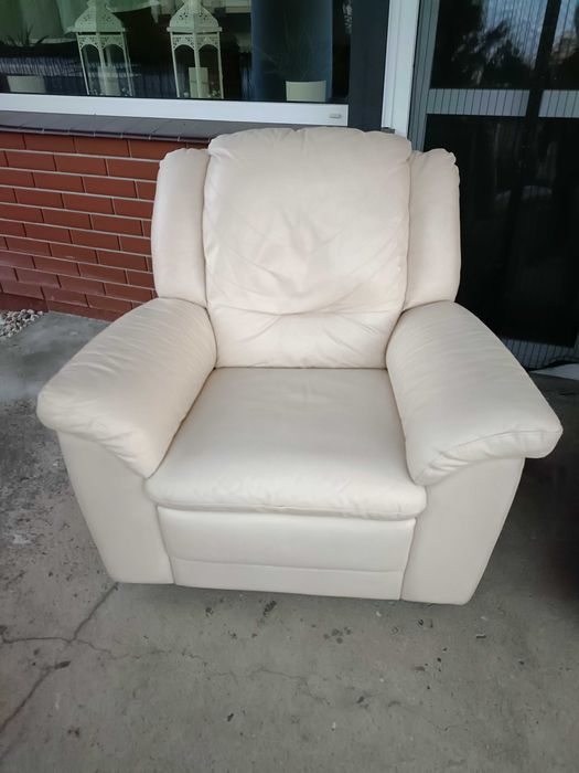 Sprzedam wypoczynek ze skóry -Skóra -skórzany –skórzana -skórzane