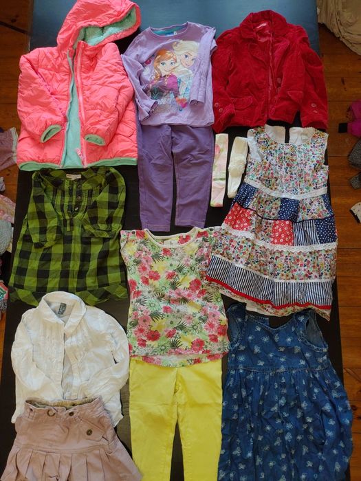 Paczka ubranek dla dziewczynki rozmiar 98 (2-3 lata)