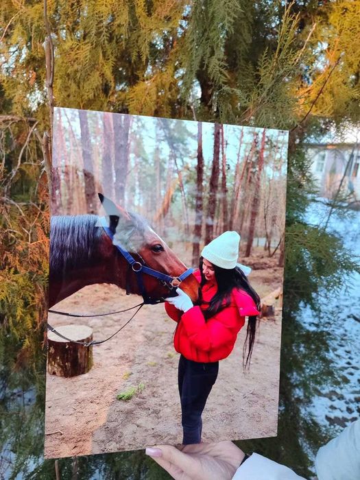 Картина з вашим фото на HD металі .