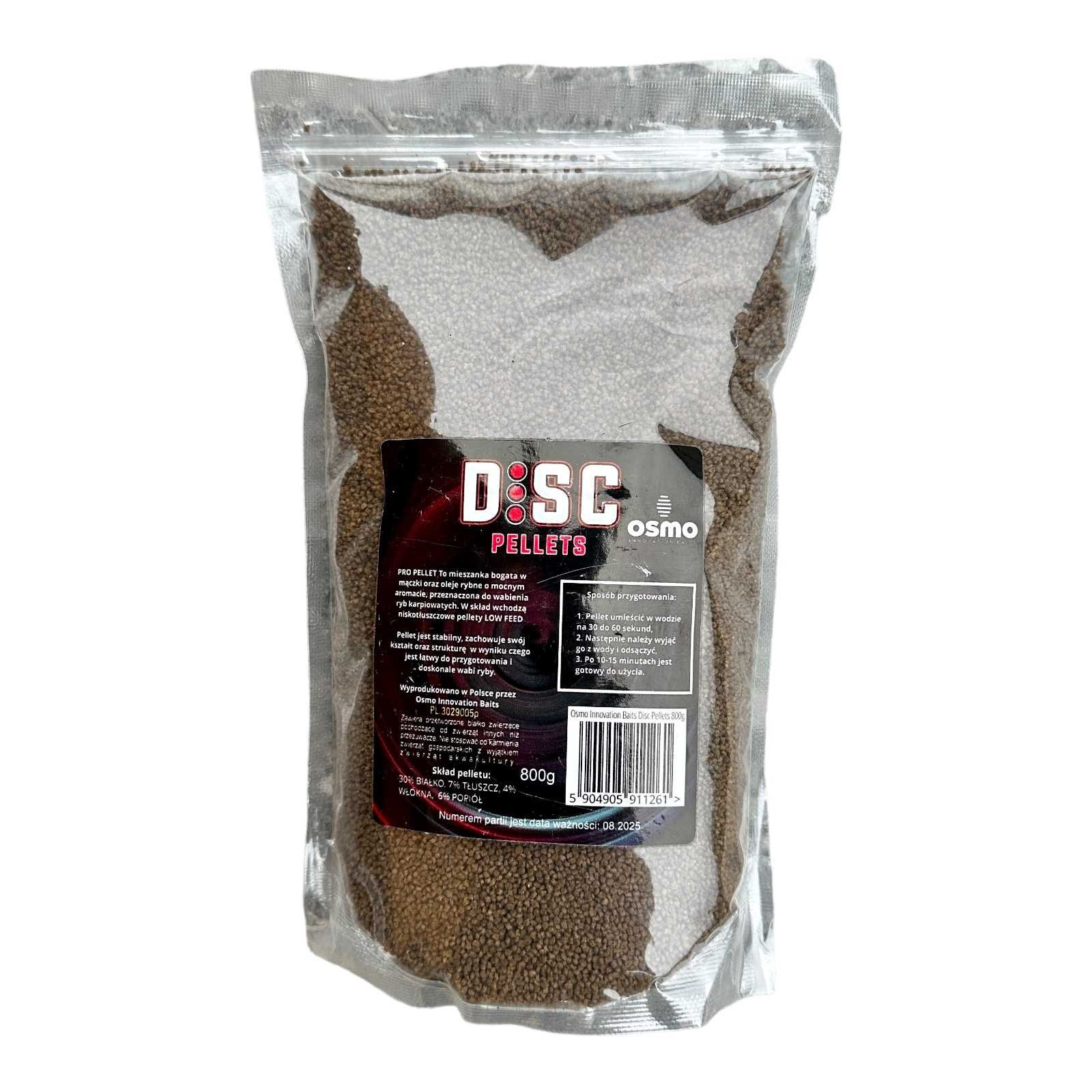 Pellet method feeder OSMO DISC 0,8kg. NOWOŚĆ 2024r.