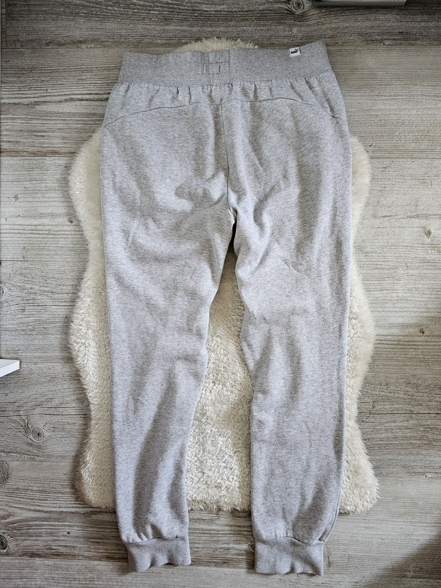 Spodnie dresowe Puma dres , Dresy Puma Rozmiar S Szare
