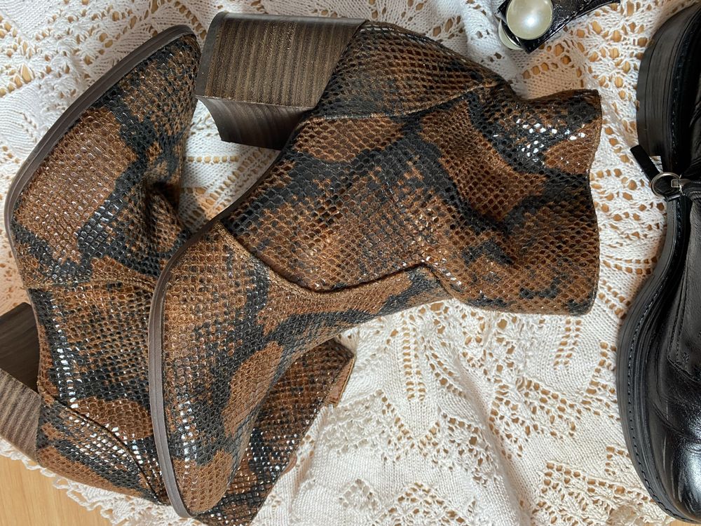 Buciki botki marki Marka:  Steve Madden rozmiar 38