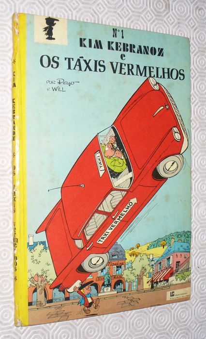 Kim Kebranoz - Os Táxis Vermelhos - Peyo - capa dura