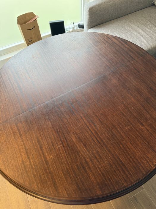 Mesa de Jantar Redonda Extensível em Madeira / Round Wooden Table