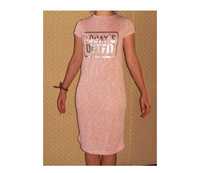 Новое трикотажное детское платье YD с принтом 158 для девочки 13-15
