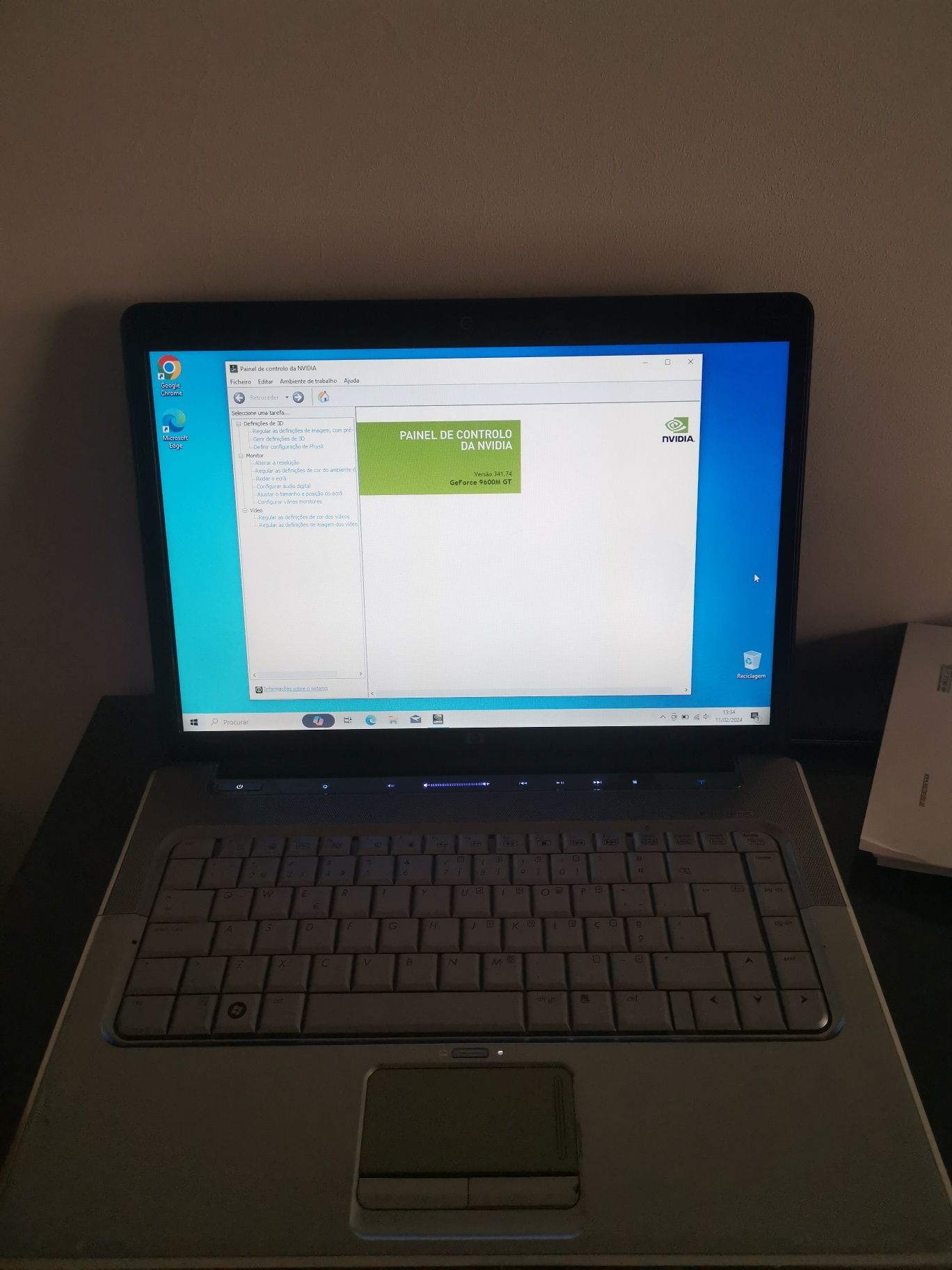 Hp dv5 dual core 2.8ghz ram 4gb disco 320gb