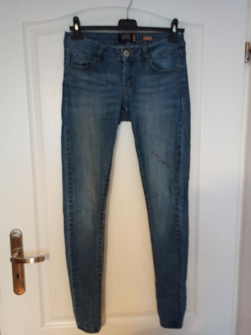 Długie spodnie jeansowe HOUSE 34/XS skinny