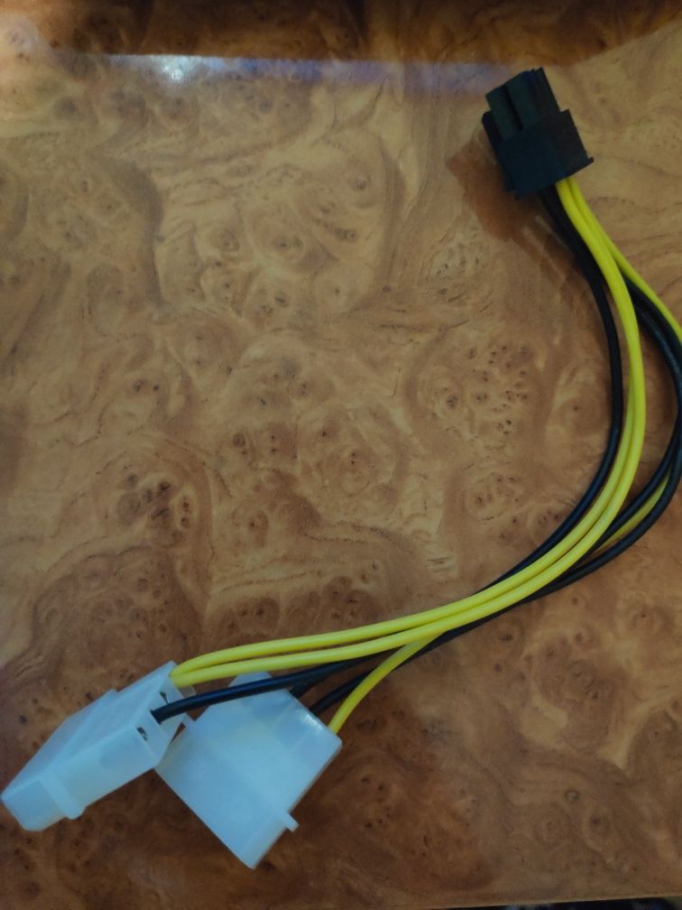Перехідник на відеокарту 6pin