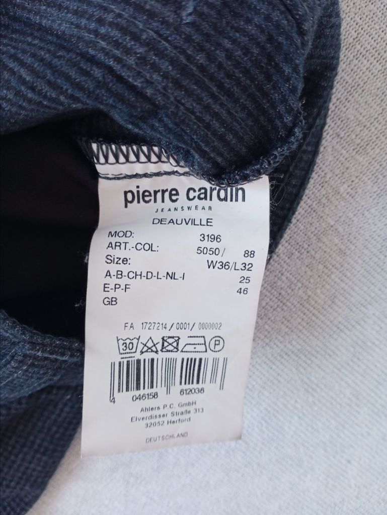 Spodnie męskie Pierre Cardin deauville W36 L32