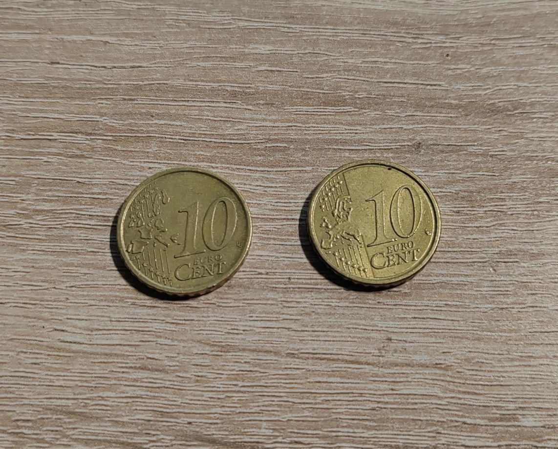 Monety 10 Euro Cent, Włochy, 2006