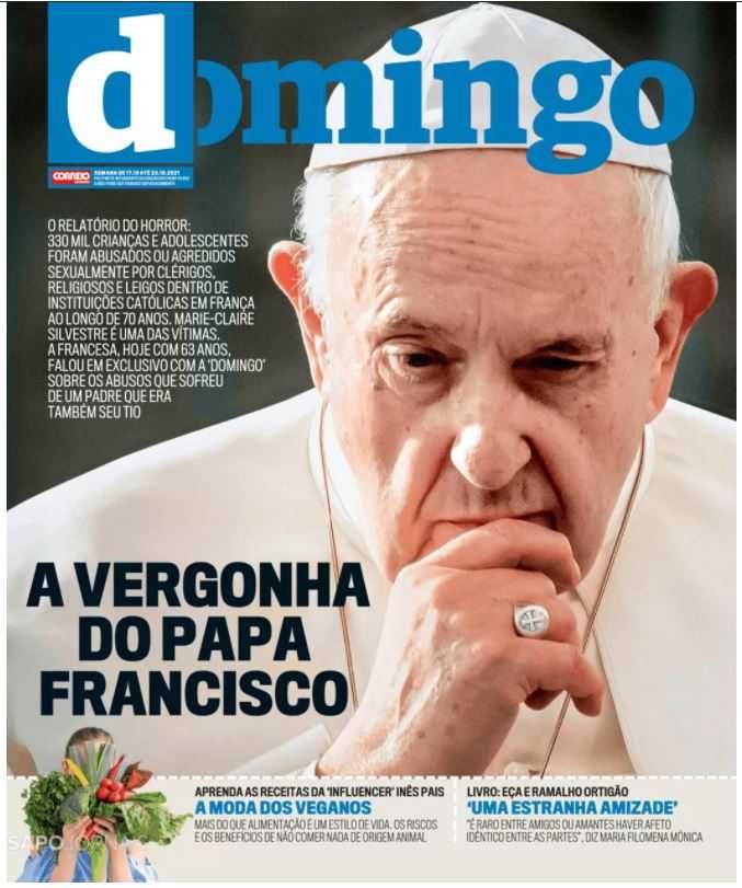 5 Revistas diversas Papa Francisco