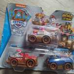 Metalowe autka samochodziki psi patrol off road mud chase skye