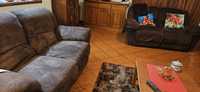 Conjunto 2 sofas 2 lugares relax manual